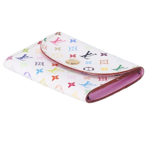 Louis Vuitton x Murakami Business Card Holder Monogram Multicolor M66560 Pink - Picture 3 of 5